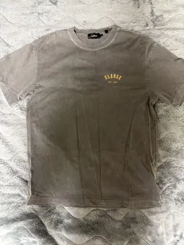 XLARGE 그레이 티셔츠 M 사이즈 레어 이글 디자인