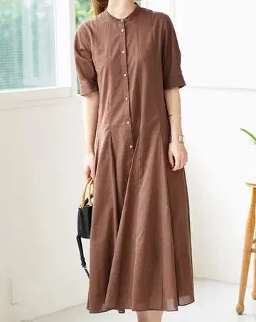 22년 저널 스탠다드 보일 하프 슬리브 원피스 원피스