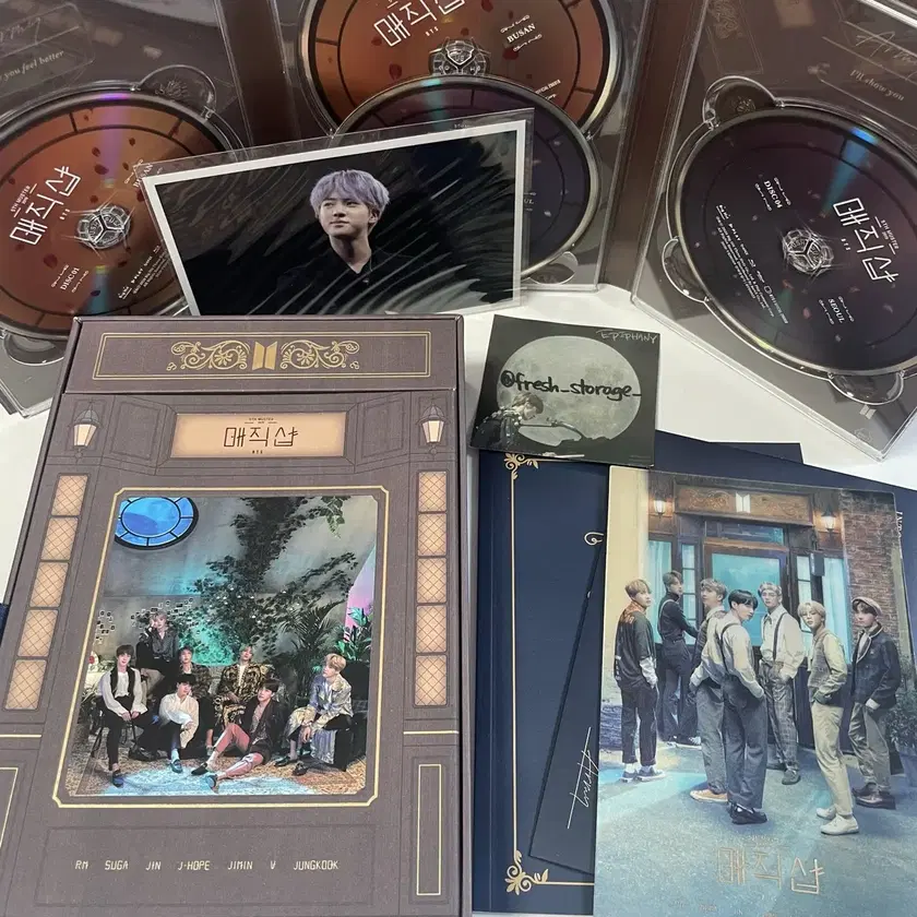 MAGIC SHOP Blu-ray ジョングク ランダムフォト BTS JUNGKOOK MAGIC SHOP JAPAN Fan meeting Vol 5 Official