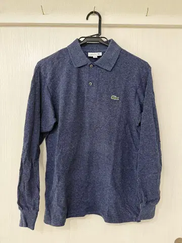 LACOSTE 네이비 피케 셔츠 US XS