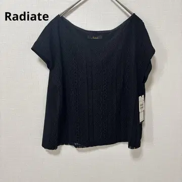 [ RADIATE 라디에이트 ] 레이스 티셔츠 블랙