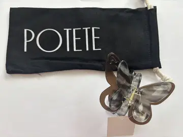 potete 포테테 버터플라이 클립 블랙