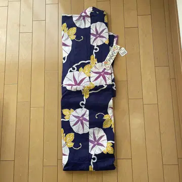 CANOA 꽃무늬 나팔꽃 기모노 유카타