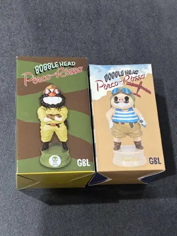 붉은 돼지 버블헤드 미니 GBL 포르코의 휴가 만마유토단 보스