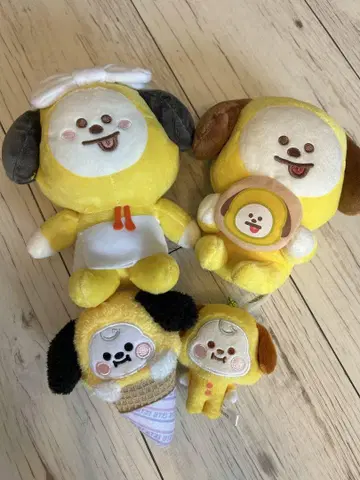 강아지 봉제 인형과 스웨터 세트