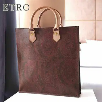 ETRO 페이즐리 무늬 스퀘어 토트백 ETRO 에트로 핸드백
