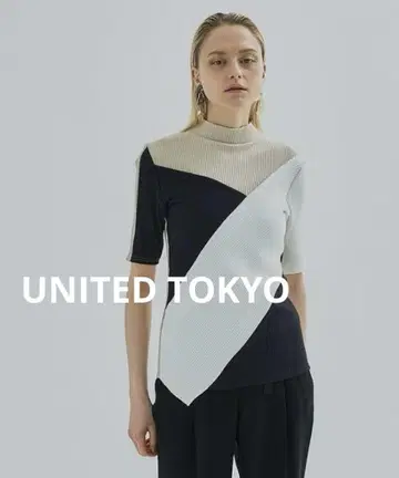 UNITED TOKYO 크로스 라인 블로킹 컷