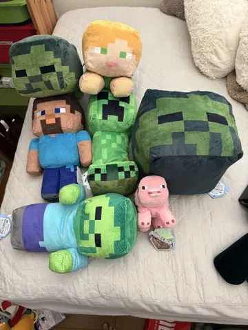 Minecraft 봉제 인형 7개 세트