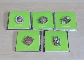 Mrs. GREEN APPLE 팝업 핀 배지 5종 묶음 판매