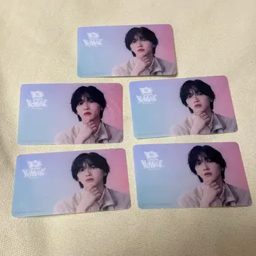 미치에다 슌스케 클리어 솔로 카드 5 세트