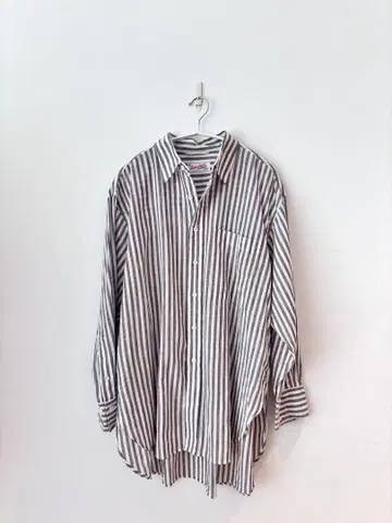 Spick and Span 스픽 앤 스팬 코튼 린넨 루즈 셔츠