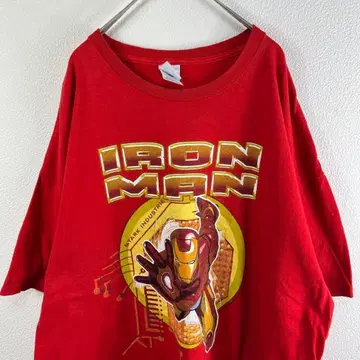 USA 구제 의류 00s 아이언맨 marvel 마블 티셔츠