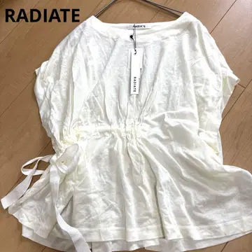 [ RADIATE 라디에이트 ] 사이드 리본 티셔츠 택 포함 새상품