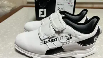Footjoy 경량 스파이크리스 골프화 25.5 화이트 Boa