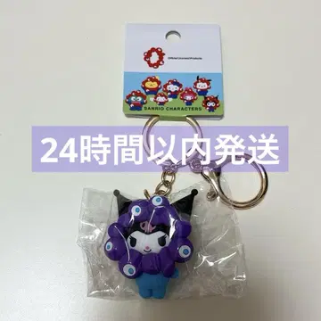 새상품 오사카 엑스포 산리오 먝먝 쿠로미 입체 키링