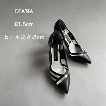 DIANA 다이애나 스틸레토 펌프스 레드 밑창 21.5cm