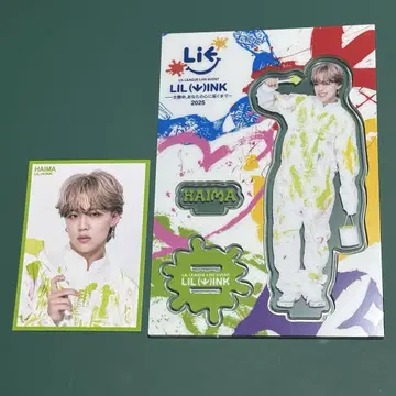 LILLEAGUE 모모타 슈마 아크릴 스탠드 포토 카드