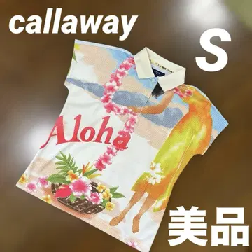 새상품급 callaway 캘러웨이 피케 셔츠 골프웨어 여성용 S