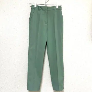 PLST 린넨 블렌드 스틱 팬츠
