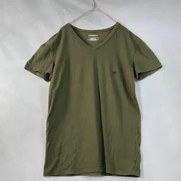 [엠포리오 아르마니] 티셔츠 올리브 그린 L 뒷면 로고 ARMANI
