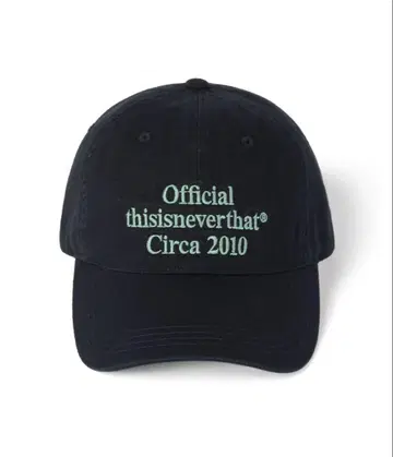 [새상품급] thisisneverthat Times Cap 캡 네이비