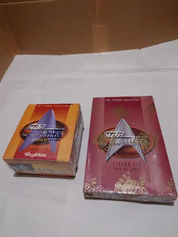 스타 트렉, 트레이딩 카드 박스, 세트 1. TNG 시즌 1. 7