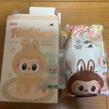 POPMART Have a Seat LABUBU 봉제인형 QUQU 라부부