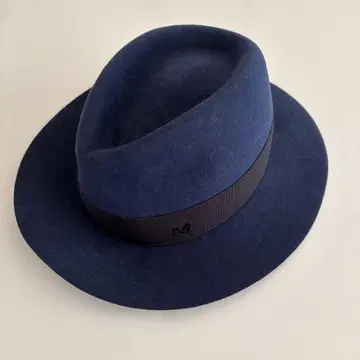 MAISON MICHEL/메종 미셸 펠트 햇 네이비 S