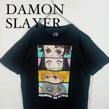 귀멸의 칼날 Demon Slayer 티셔츠 점프 애니메이션 L