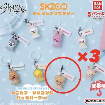 SKZOO 퍼핌 승민 메지루시 액세서리 3세트
