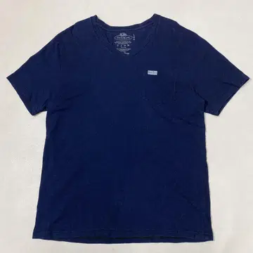 BLUE BLUE FRUIT OF THE LOOM 인디고 포켓T