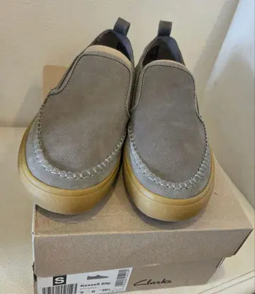 미사용 새상품 Clarks Kaanas Slip 24cm