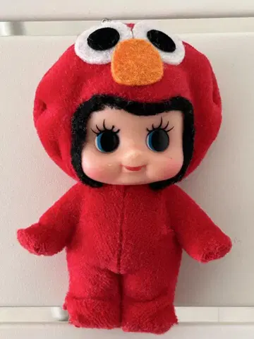 큐피 x 엘모 키체인