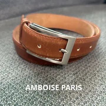 [ AMBOISE PARIS ] 벨트 브라운