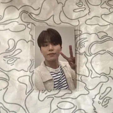 treasure 정우 팝업 한정 트레이딩 카드