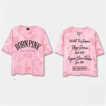BORN PINK 지수 착용 short T셔츠