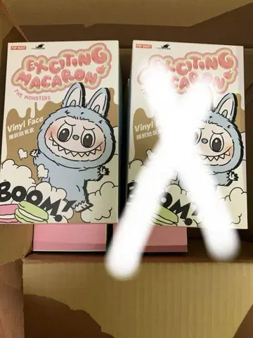 팝마트 더 몬스터스 마카롱 라부부 1개