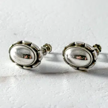 레어 GEORG JENSEN 82 귀찌 실버 925 S