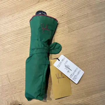 시빌라 그린 컬러 접이식 우산 택 포함 우천용