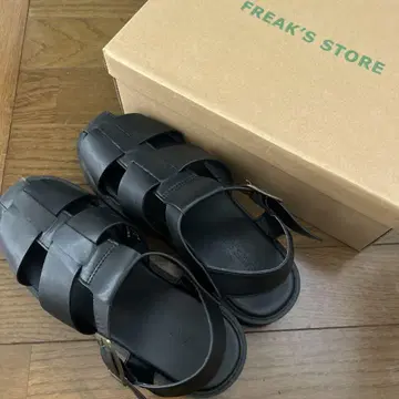 Freak's Store 와이드 벨트 구르카 샌들 6.5(24.5cm)