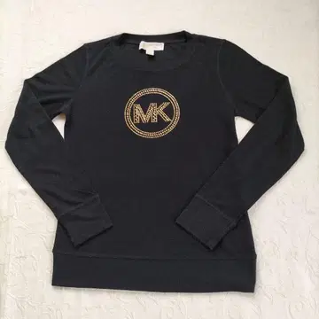 MICHAEL KORS 마이클코어스 긴팔 얇은 니트 롱티 블랙 S