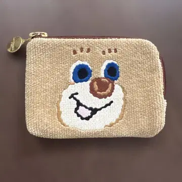 FEILER LOVE BEAR L자 지퍼 파우치