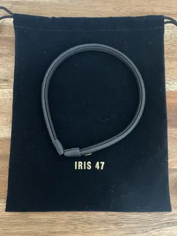 IRIS47 가죽 머리띠