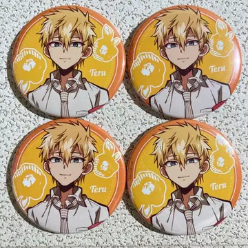 지박소년 하나코 군 미나모토 테루 캔뱃지 모음