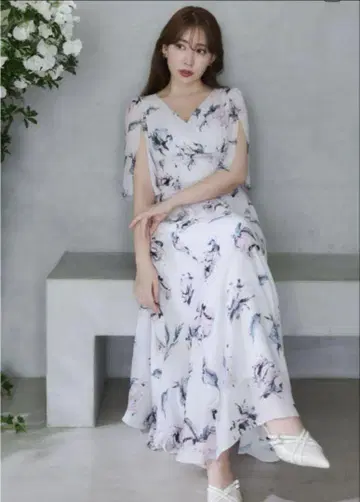 [Her lip to] Rose Bouquet Dress M 사이즈