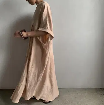 &her 린넨 원피스 베이지