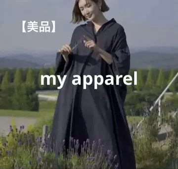 [미사용] 마이 어패럴 사에코 셔츠 원피스 오가닉 코튼