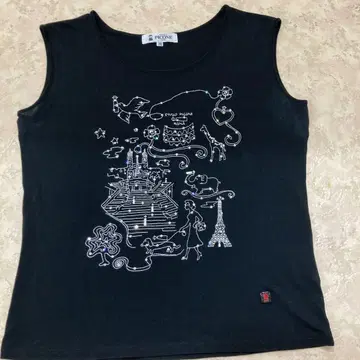 PICONE 블랙 슬리브리스 38