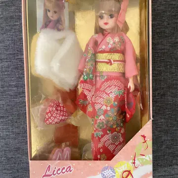 Licca 기모노 인형 핑크