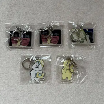 [즉시 구매] 짱구 아크릴 키링 5세트